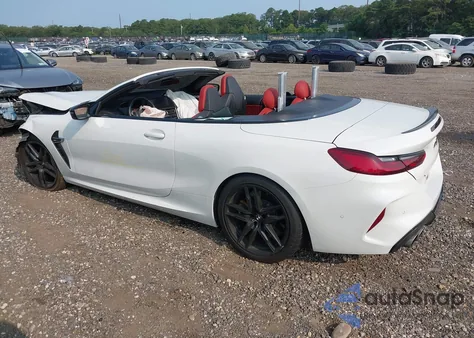 2020 BMW M8 из США, поврежденный, VIN WBSDZ0C02LCD60498